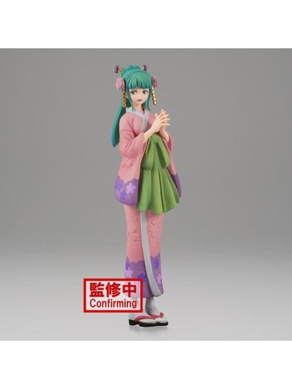 Banpresto One Piece DXF Grandline Lady Hiyori Figure Pink/ purple kimonoVol 9